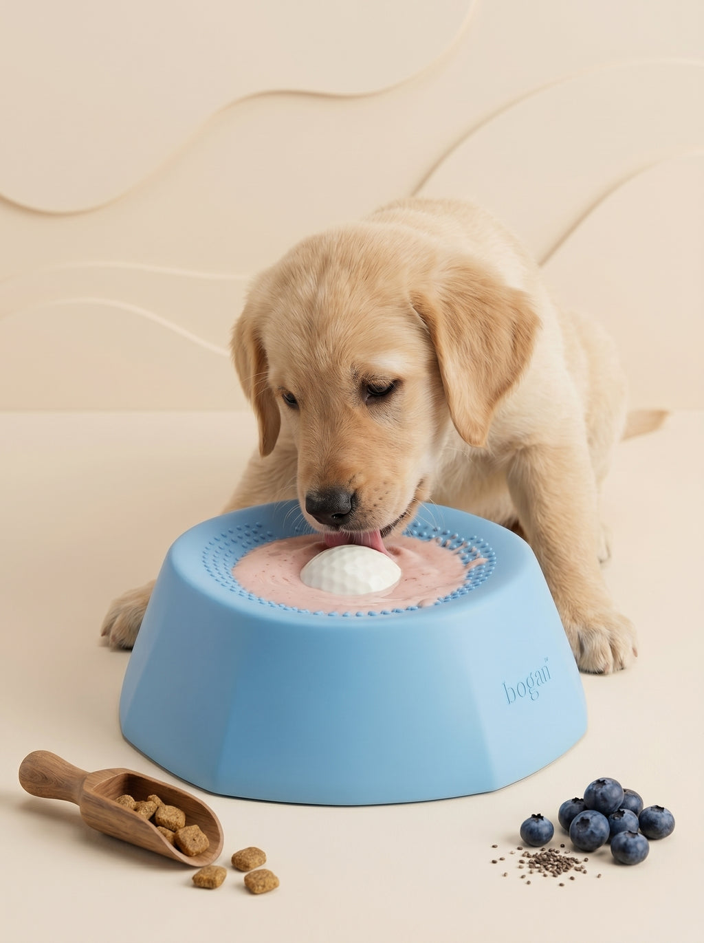 Spin-to-Eat Slow Feeder Bowl & Interactive Licking Mat